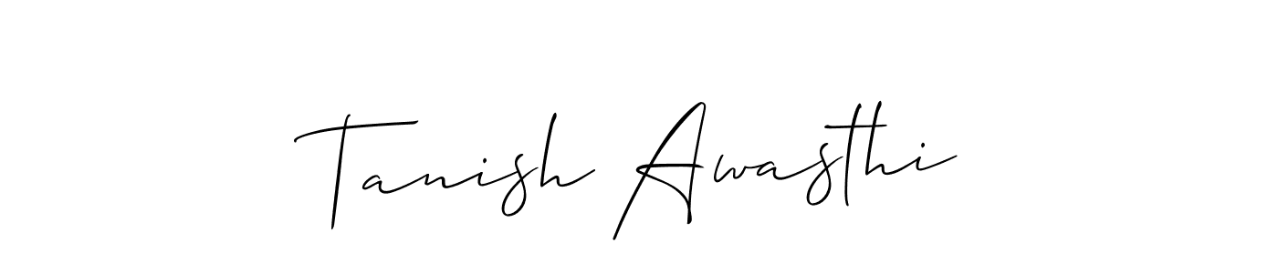 See photos of Tanish Awasthi official signature by Spectra . Check more albums & portfolios. Read reviews & check more about Allison_Script font. Tanish Awasthi signature style 2 images and pictures png