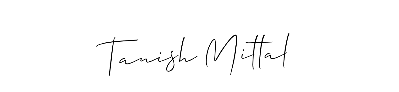 Make a beautiful signature design for name Tanish Mittal. Use this online signature maker to create a handwritten signature for free. Tanish Mittal signature style 2 images and pictures png