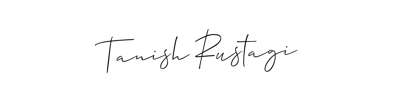 You can use this online signature creator to create a handwritten signature for the name Tanish Rustagi. This is the best online autograph maker. Tanish Rustagi signature style 2 images and pictures png