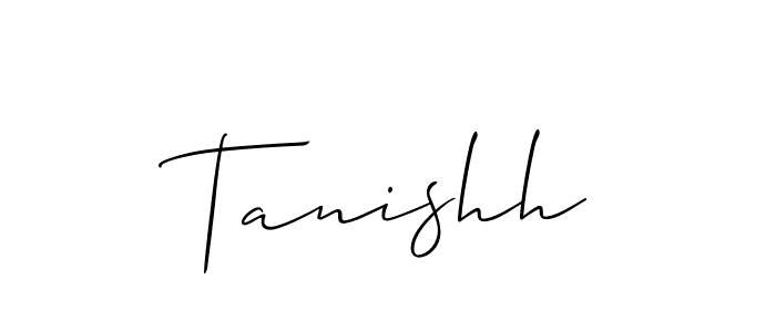 Make a beautiful signature design for name Tanishh. Use this online signature maker to create a handwritten signature for free. Tanishh signature style 2 images and pictures png