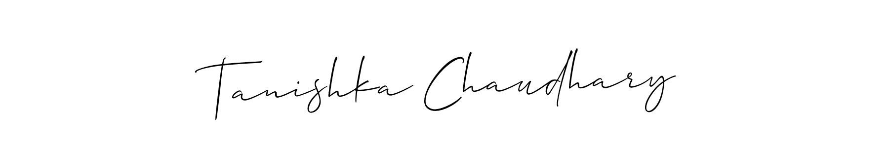 Here are the top 10 professional signature styles for the name Tanishka Chaudhary. These are the best autograph styles you can use for your name. Tanishka Chaudhary signature style 2 images and pictures png