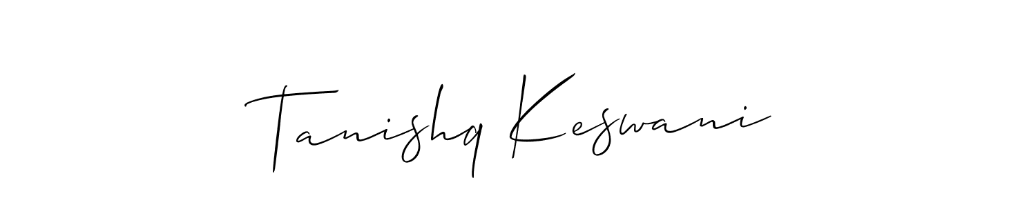 Once you've used our free online signature maker to create your best signature Allison_Script style, it's time to enjoy all of the benefits that Tanishq Keswani name signing documents. Tanishq Keswani signature style 2 images and pictures png