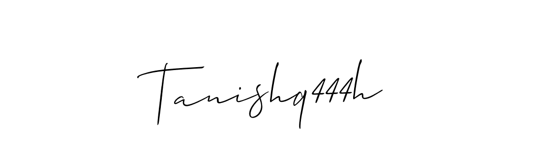 Allison_Script is a professional signature style that is perfect for those who want to add a touch of class to their signature. It is also a great choice for those who want to make their signature more unique. Get Tanishq444h name to fancy signature for free. Tanishq444h signature style 2 images and pictures png