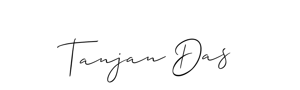 This is the best signature style for the Tanjan Das name. Also you like these signature font (Allison_Script). Mix name signature. Tanjan Das signature style 2 images and pictures png