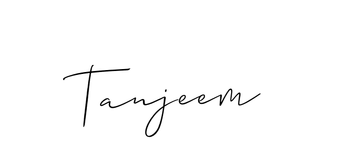 Once you've used our free online signature maker to create your best signature Allison_Script style, it's time to enjoy all of the benefits that Tanjeem name signing documents. Tanjeem signature style 2 images and pictures png