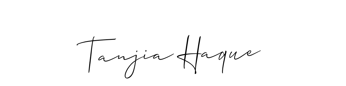 Check out images of Autograph of Tanjia Haque name. Actor Tanjia Haque Signature Style. Allison_Script is a professional sign style online. Tanjia Haque signature style 2 images and pictures png