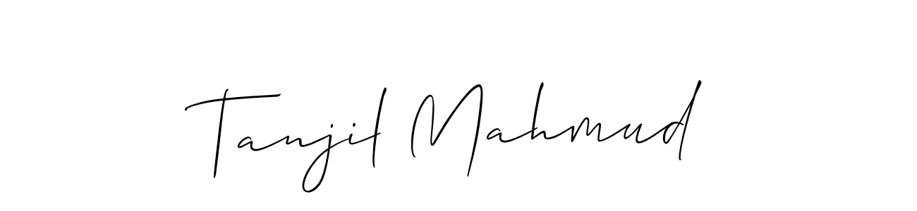 Once you've used our free online signature maker to create your best signature Allison_Script style, it's time to enjoy all of the benefits that Tanjil Mahmud name signing documents. Tanjil Mahmud signature style 2 images and pictures png