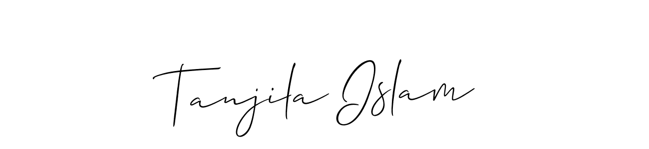 Check out images of Autograph of Tanjila Islam name. Actor Tanjila Islam Signature Style. Allison_Script is a professional sign style online. Tanjila Islam signature style 2 images and pictures png