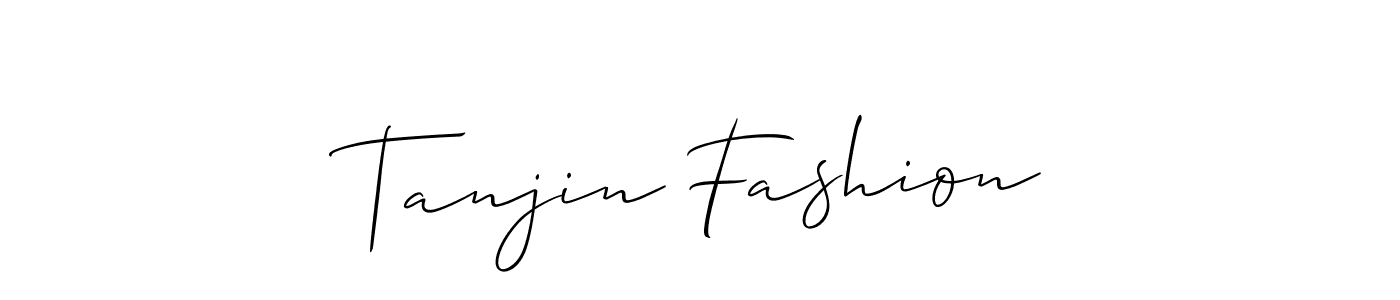 See photos of Tanjin Fashion official signature by Spectra . Check more albums & portfolios. Read reviews & check more about Allison_Script font. Tanjin Fashion signature style 2 images and pictures png