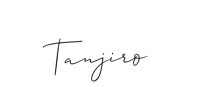 How to make Tanjiro name signature. Use Allison_Script style for creating short signs online. This is the latest handwritten sign. Tanjiro signature style 2 images and pictures png