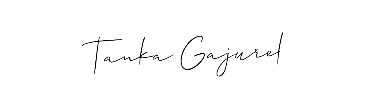 Also You can easily find your signature by using the search form. We will create Tanka Gajurel name handwritten signature images for you free of cost using Allison_Script sign style. Tanka Gajurel signature style 2 images and pictures png