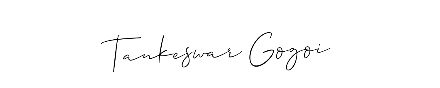 Once you've used our free online signature maker to create your best signature Allison_Script style, it's time to enjoy all of the benefits that Tankeswar Gogoi name signing documents. Tankeswar Gogoi signature style 2 images and pictures png