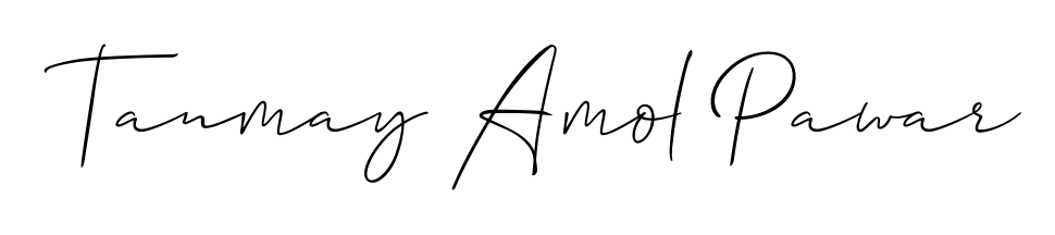 Personalize your online presence with Tanmay Amol Pawar signature rendered in elegant Allison_Script font. Great for website footers and blogs. Tanmay Amol Pawar signature style 2 images and pictures png