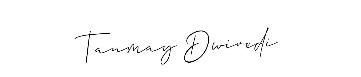 It looks lik you need a new signature style for name Tanmay Dwivedi. Design unique handwritten (Allison_Script) signature with our free signature maker in just a few clicks. Tanmay Dwivedi signature style 2 images and pictures png