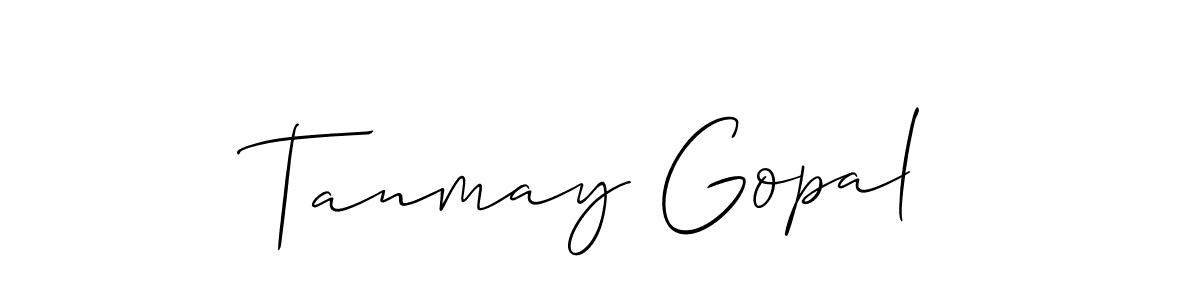 This is the best signature style for the Tanmay Gopal name. Also you like these signature font (Allison_Script). Mix name signature. Tanmay Gopal signature style 2 images and pictures png