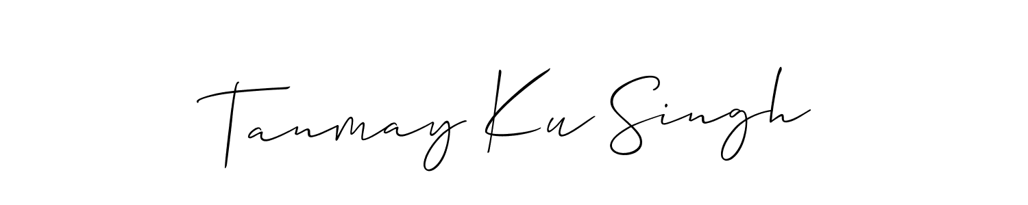 Design your own signature with our free online signature maker. With this signature software, you can create a handwritten (Allison_Script) signature for name Tanmay Ku Singh. Tanmay Ku Singh signature style 2 images and pictures png