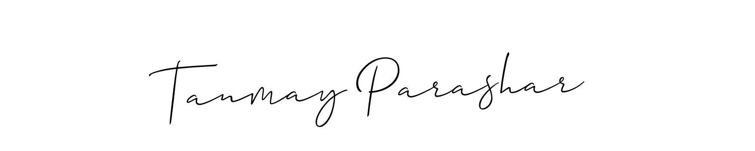 Similarly Allison_Script is the best handwritten signature design. Signature creator online .You can use it as an online autograph creator for name Tanmay Parashar. Tanmay Parashar signature style 2 images and pictures png