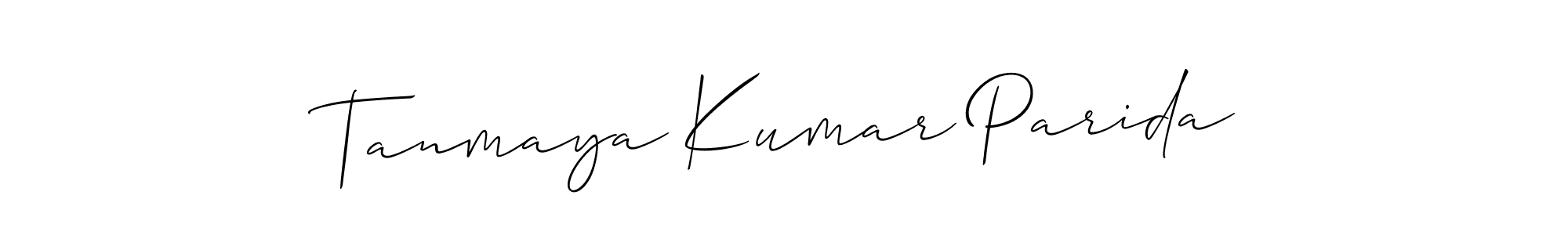 Tanmaya Kumar Parida stylish signature style. Best Handwritten Sign (Allison_Script) for my name. Handwritten Signature Collection Ideas for my name Tanmaya Kumar Parida. Tanmaya Kumar Parida signature style 2 images and pictures png