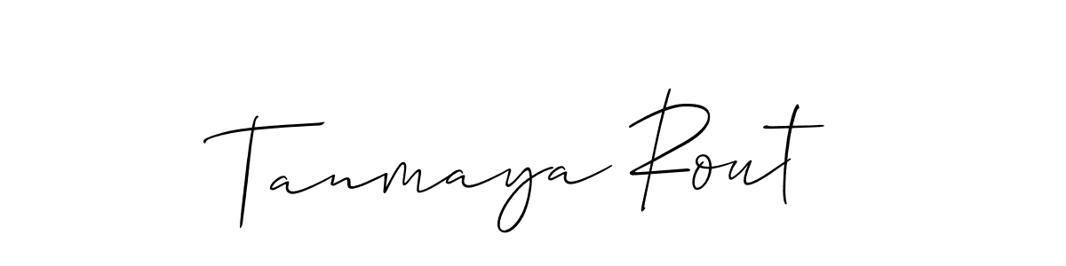 How to Draw Tanmaya Rout signature style? Allison_Script is a latest design signature styles for name Tanmaya Rout. Tanmaya Rout signature style 2 images and pictures png