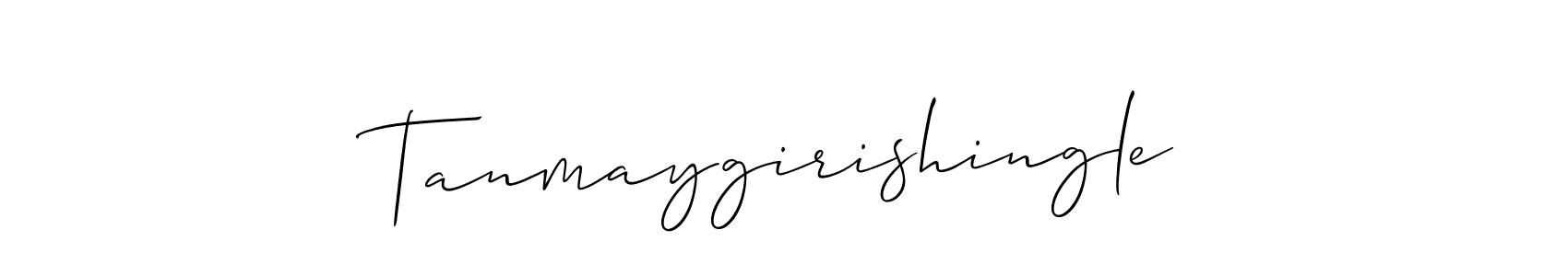 Best and Professional Signature Style for Tanmaygirishingle. Allison_Script Best Signature Style Collection. Tanmaygirishingle signature style 2 images and pictures png