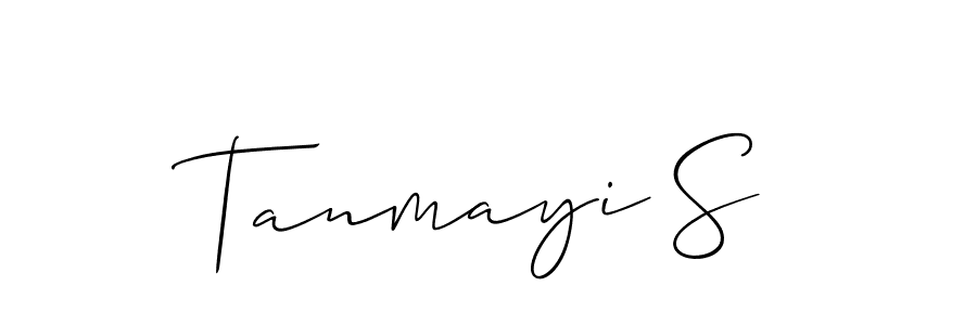 You can use this online signature creator to create a handwritten signature for the name Tanmayi S. This is the best online autograph maker. Tanmayi S signature style 2 images and pictures png