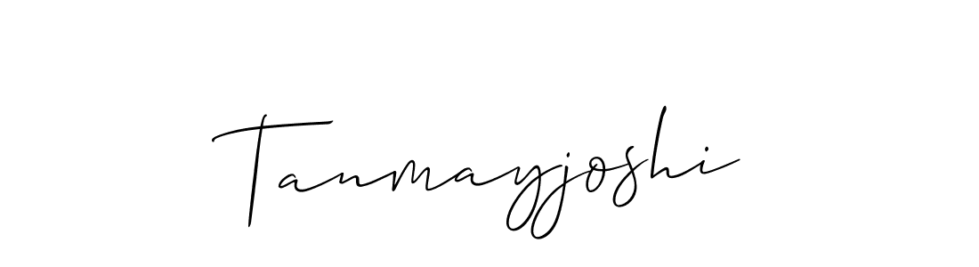 The best way (Allison_Script) to make a short signature is to pick only two or three words in your name. The name Tanmayjoshi include a total of six letters. For converting this name. Tanmayjoshi signature style 2 images and pictures png