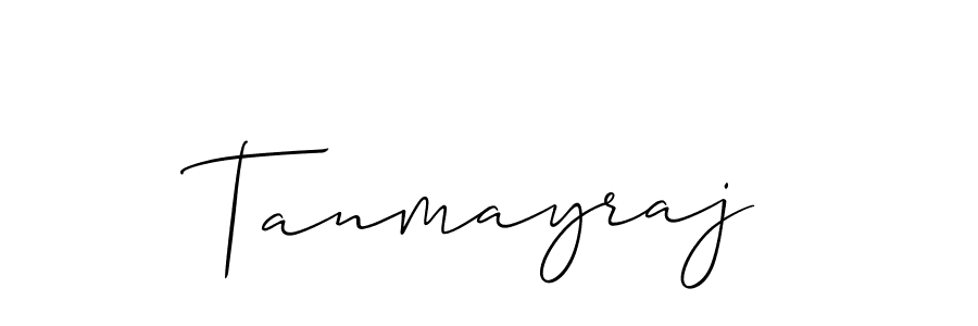 Tanmayraj stylish signature style. Best Handwritten Sign (Allison_Script) for my name. Handwritten Signature Collection Ideas for my name Tanmayraj. Tanmayraj signature style 2 images and pictures png