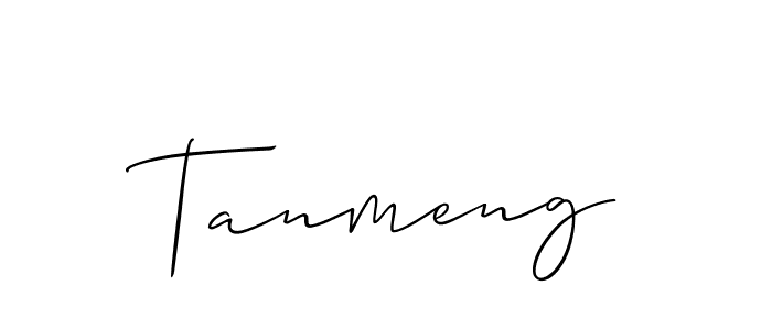 Make a beautiful signature design for name Tanmeng. Use this online signature maker to create a handwritten signature for free. Tanmeng signature style 2 images and pictures png
