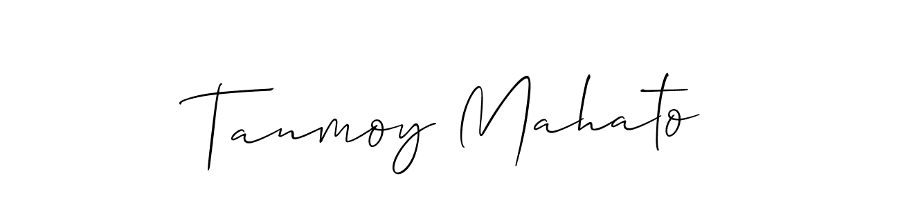 Make a short Tanmoy Mahato signature style. Manage your documents anywhere anytime using Allison_Script. Create and add eSignatures, submit forms, share and send files easily. Tanmoy Mahato signature style 2 images and pictures png