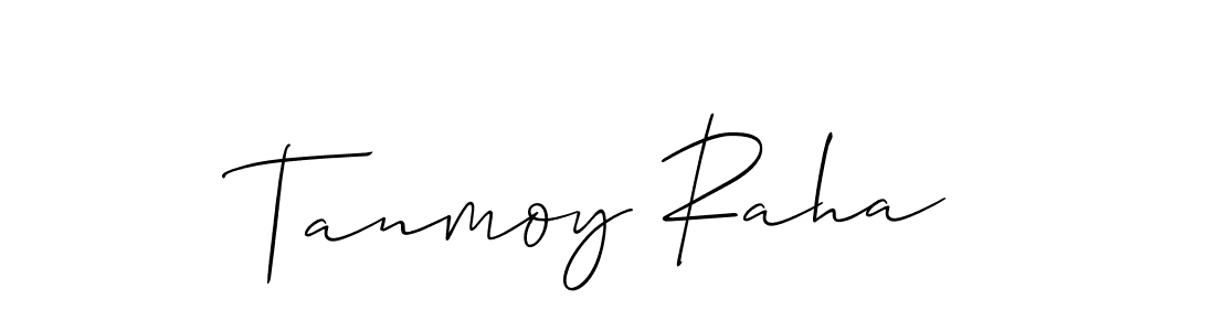 The best way (Allison_Script) to make a short signature is to pick only two or three words in your name. The name Tanmoy Raha include a total of six letters. For converting this name. Tanmoy Raha signature style 2 images and pictures png