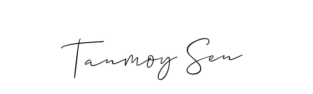 Once you've used our free online signature maker to create your best signature Allison_Script style, it's time to enjoy all of the benefits that Tanmoy Sen name signing documents. Tanmoy Sen signature style 2 images and pictures png