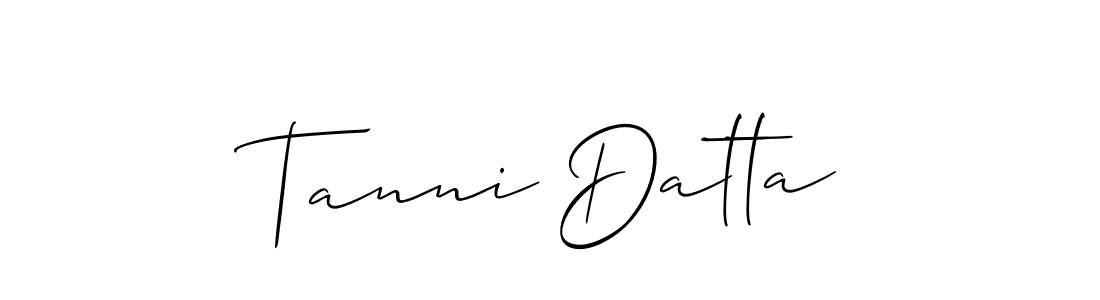 Check out images of Autograph of Tanni Datta name. Actor Tanni Datta Signature Style. Allison_Script is a professional sign style online. Tanni Datta signature style 2 images and pictures png