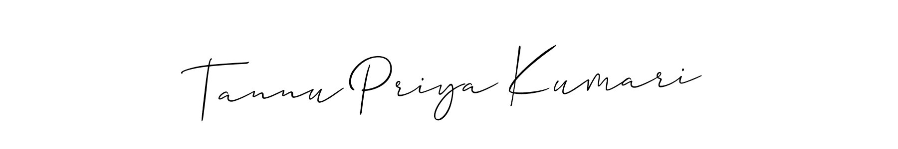 Best and Professional Signature Style for Tannu Priya Kumari. Allison_Script Best Signature Style Collection. Tannu Priya Kumari signature style 2 images and pictures png