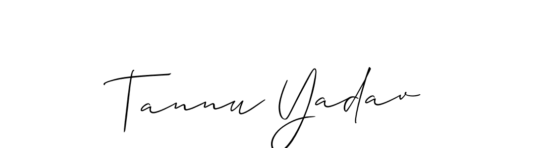 Once you've used our free online signature maker to create your best signature Allison_Script style, it's time to enjoy all of the benefits that Tannu Yadav name signing documents. Tannu Yadav signature style 2 images and pictures png