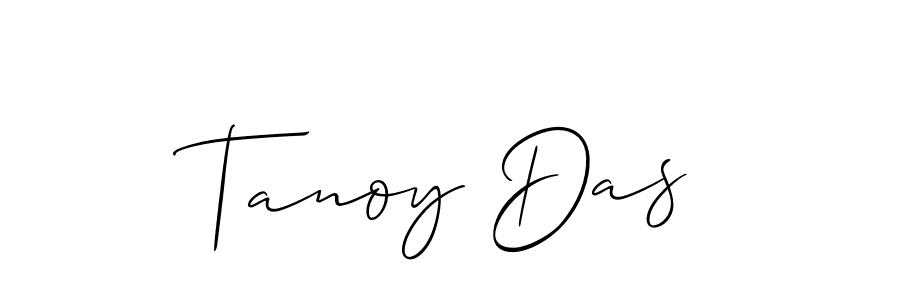 Allison_Script is a professional signature style that is perfect for those who want to add a touch of class to their signature. It is also a great choice for those who want to make their signature more unique. Get Tanoy Das name to fancy signature for free. Tanoy Das signature style 2 images and pictures png