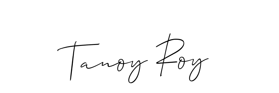 It looks lik you need a new signature style for name Tanoy Roy. Design unique handwritten (Allison_Script) signature with our free signature maker in just a few clicks. Tanoy Roy signature style 2 images and pictures png