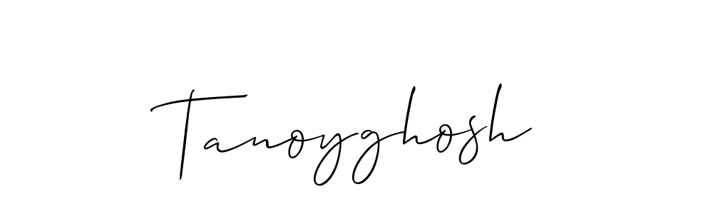 Also You can easily find your signature by using the search form. We will create Tanoyghosh name handwritten signature images for you free of cost using Allison_Script sign style. Tanoyghosh signature style 2 images and pictures png