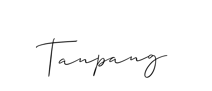 if you are searching for the best signature style for your name Tanpang. so please give up your signature search. here we have designed multiple signature styles  using Allison_Script. Tanpang signature style 2 images and pictures png
