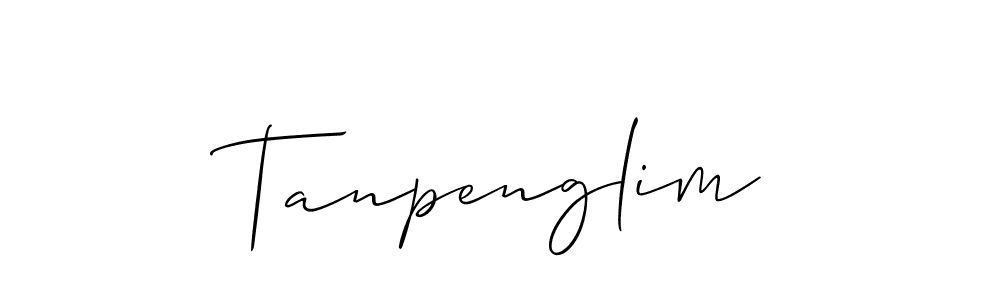 Make a short Tanpenglim signature style. Manage your documents anywhere anytime using Allison_Script. Create and add eSignatures, submit forms, share and send files easily. Tanpenglim signature style 2 images and pictures png