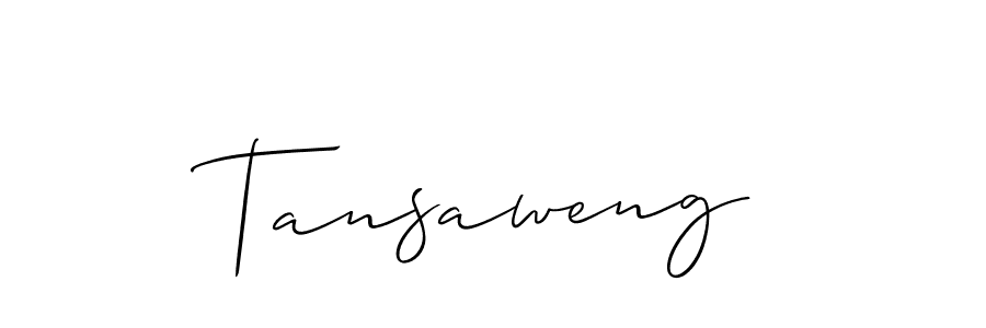 Check out images of Autograph of Tansaweng name. Actor Tansaweng Signature Style. Allison_Script is a professional sign style online. Tansaweng signature style 2 images and pictures png