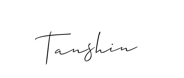 Once you've used our free online signature maker to create your best signature Allison_Script style, it's time to enjoy all of the benefits that Tanshin name signing documents. Tanshin signature style 2 images and pictures png