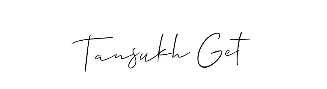 Make a beautiful signature design for name Tansukh Get. Use this online signature maker to create a handwritten signature for free. Tansukh Get signature style 2 images and pictures png