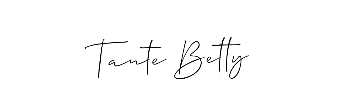 Make a beautiful signature design for name Tante Betty. Use this online signature maker to create a handwritten signature for free. Tante Betty signature style 2 images and pictures png
