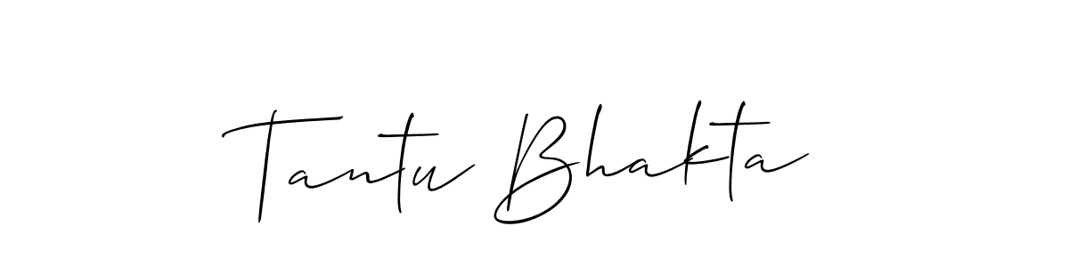 Make a beautiful signature design for name Tantu Bhakta. Use this online signature maker to create a handwritten signature for free. Tantu Bhakta signature style 2 images and pictures png