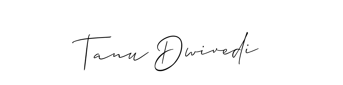 Best and Professional Signature Style for Tanu Dwivedi. Allison_Script Best Signature Style Collection. Tanu Dwivedi signature style 2 images and pictures png
