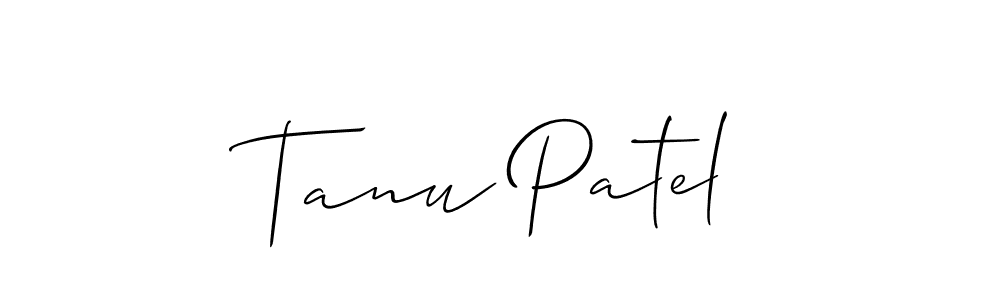 Once you've used our free online signature maker to create your best signature Allison_Script style, it's time to enjoy all of the benefits that Tanu Patel name signing documents. Tanu Patel signature style 2 images and pictures png