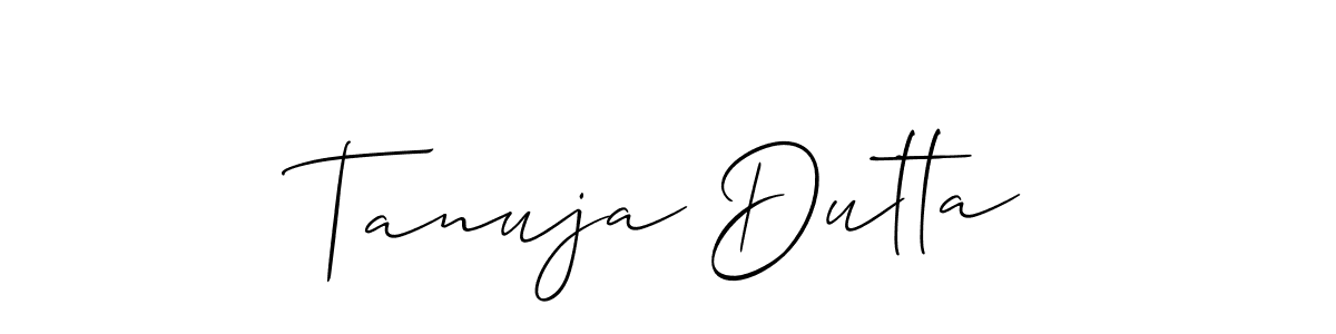 See photos of Tanuja Dutta official signature by Spectra . Check more albums & portfolios. Read reviews & check more about Allison_Script font. Tanuja Dutta signature style 2 images and pictures png