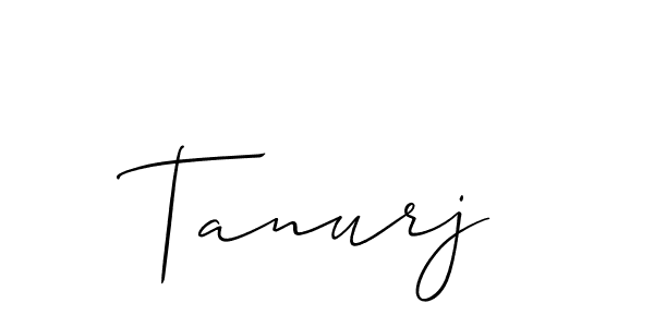 Once you've used our free online signature maker to create your best signature Allison_Script style, it's time to enjoy all of the benefits that Tanurj name signing documents. Tanurj signature style 2 images and pictures png