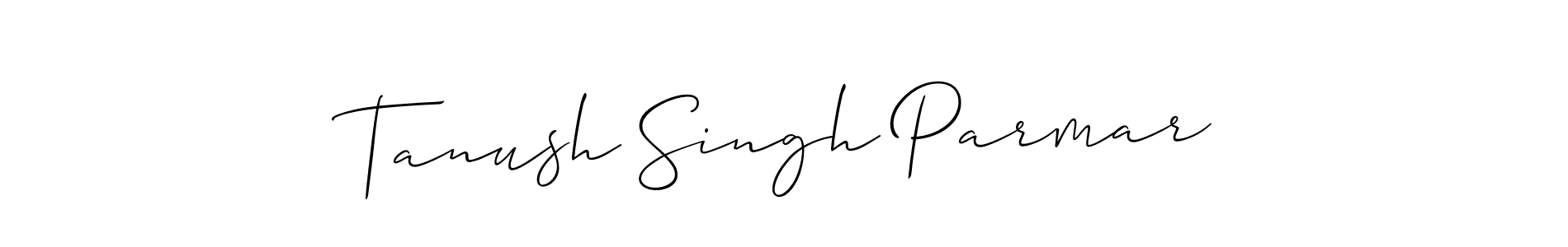 Make a beautiful signature design for name Tanush Singh Parmar. Use this online signature maker to create a handwritten signature for free. Tanush Singh Parmar signature style 2 images and pictures png