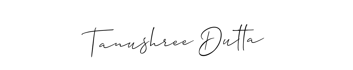 Once you've used our free online signature maker to create your best signature Allison_Script style, it's time to enjoy all of the benefits that Tanushree Dutta name signing documents. Tanushree Dutta signature style 2 images and pictures png